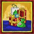Christmas Gifts machine embroidery design for Christmas quilt